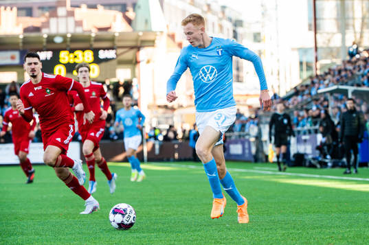 Malmö FFs Hugo Larsson