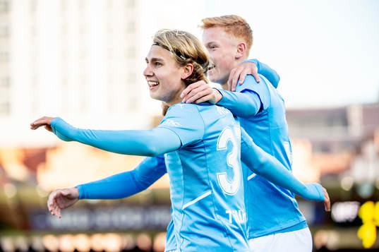 Malmö FFs Sebastian Nanasi jublar