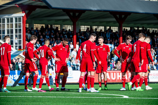 Skövde AIKs spelare deppar