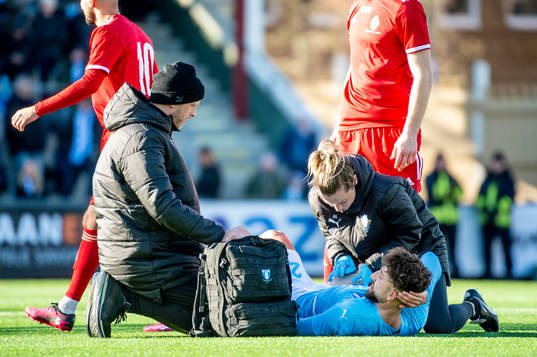 Malmö FFs Moustafa Zeidan tas omhand