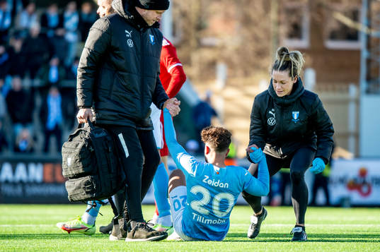 Malmö FFs Moustafa Zeidan tas omhand