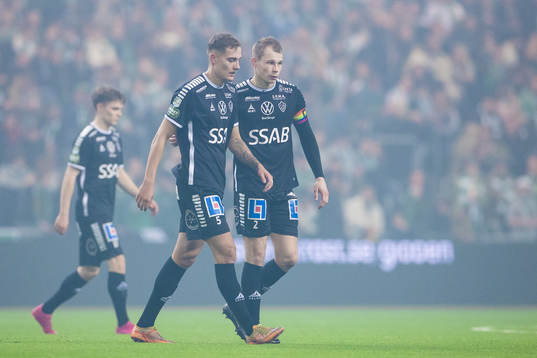 Brages Pontus Rödin och Alexander Zetterström deppar