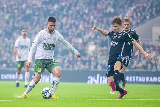Hammarbys Abdelrahman Saidi och Brages Gustav Berggren