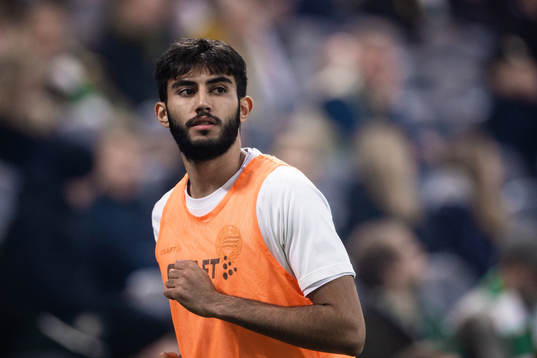 Hammarbys Montader Madjed värmer upp