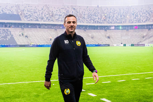 Hammarbys assisterande tränare Nenad Djordjevic