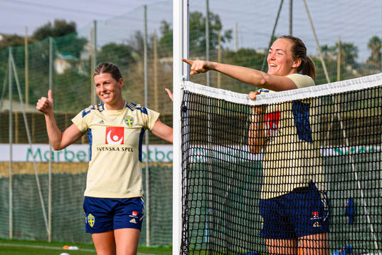 Olivia Schough and Magdalena Eriksson
