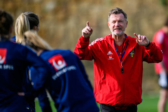 Head coach Peter Gerhardsson