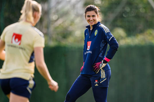 Goalkeeper Zecira Musovic