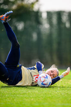 Goalkeeper Jennifer Falk