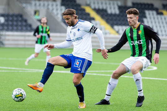 Norrköpings Christoffer Nyman och GAIS  Anes Cardaklija