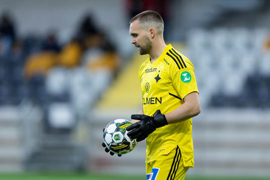 Norrköpings målvakt Oscar Jansson