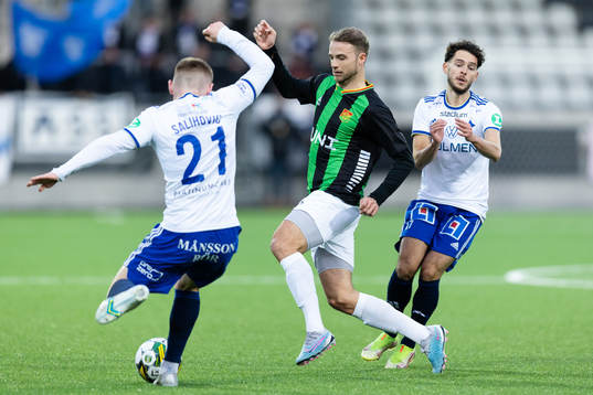GAIS  Gustav Lundgren och Norrköpings Dino Salihovic