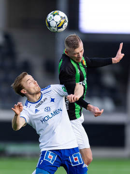 Norrköpings Jacob Ortmark och GAIS Alexander Ahl Holmström