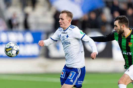 Norrköpings Victor Stange Lind och GAIS Egzon Binaku