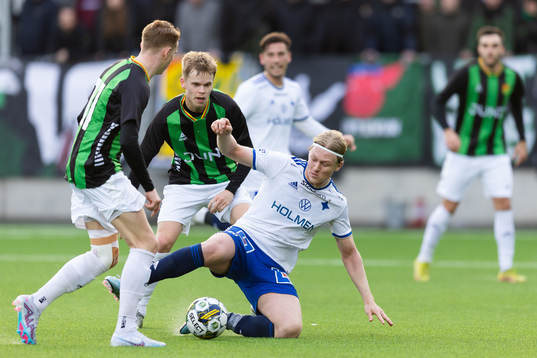 GAIS Viktor Alexandersson och Julius Lindberg mot