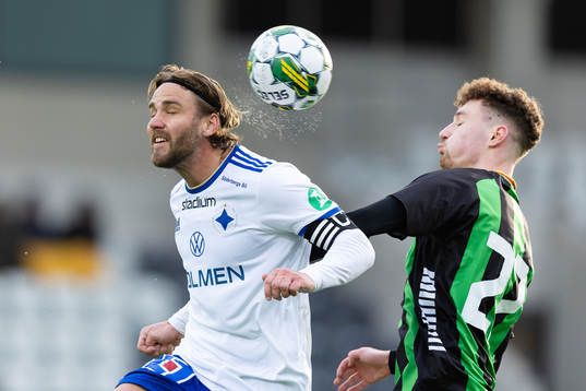 Norrköpings Christoffer Nyman och GAIS Anes Cardaklija
