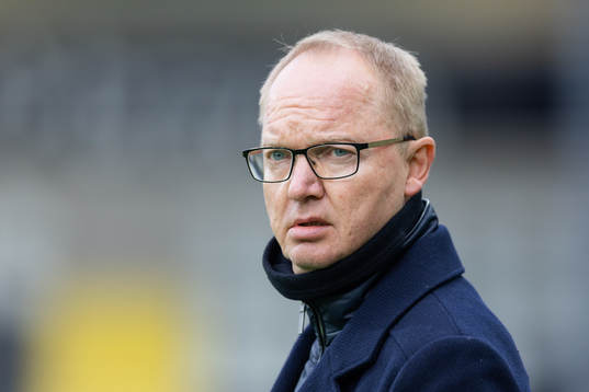 Norrköpings tränare Glen Riddersholm innan