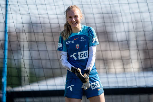 Goalkeeper Sunniva Skoglund of Norway