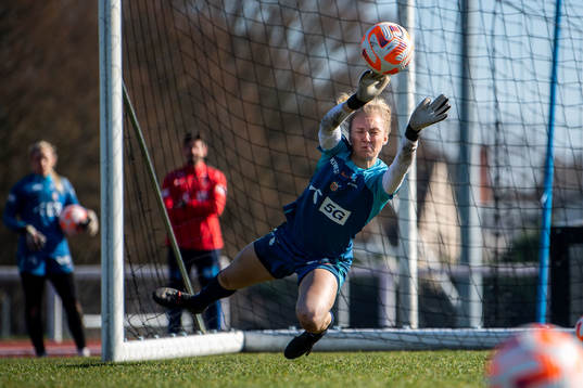 Goalkeeper Sunniva Skoglund of Norway