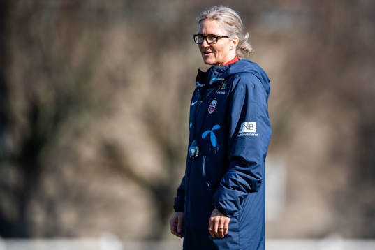 Hege Riise, head coach of Norway