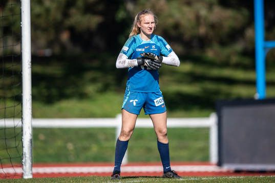 Goalkeeper Sunniva Skoglund of Norway