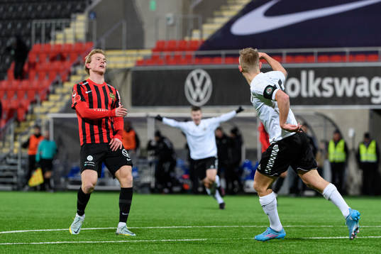 Brommapojkarnas Alexander Jensen deppar