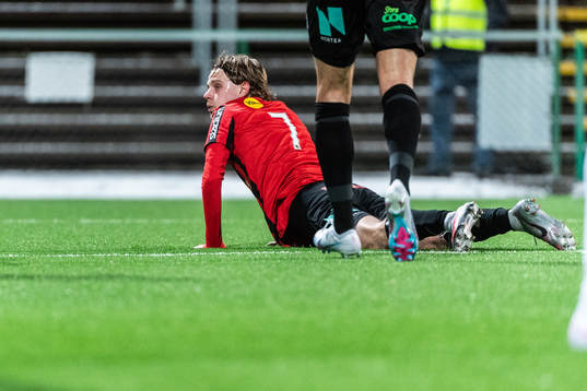 Brommapojkarnas Oscar Pettersson deppar