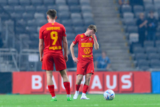 Landskronas Adam Egnell deppar
