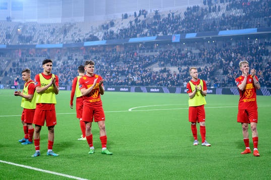 Landskronas spelare deppar