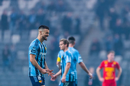 Djurgårdens Carlos Moros Gracia jublar
