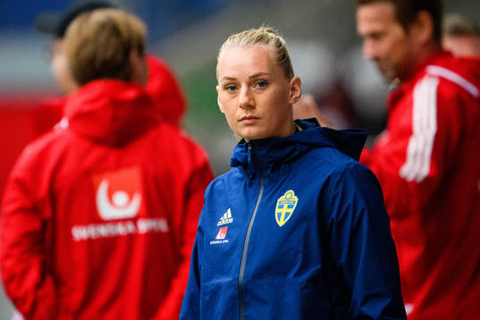 Stina Blackstenius of the Swedish women's national football
