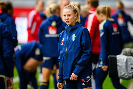 Rebecka Blomqvist of the Swedish women's national football
