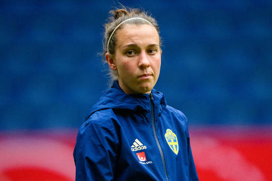 Julia Zigiotti Olme of the Swedish women's national
