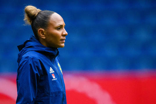 Madelen Janogy of the Swedish women's national football