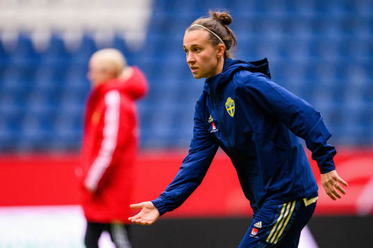 Julia Zigiotti Olme of the Swedish women's national