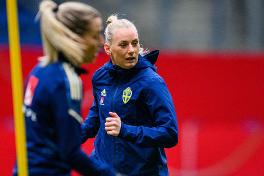 Stina Blackstenius of the Swedish women's national football