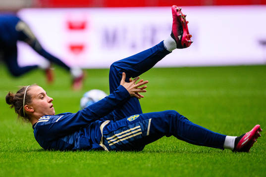 Julia Zigiotti Olme of the Swedish women's national