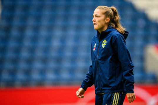 Filippa Angeldahl of the Swedish women's national football