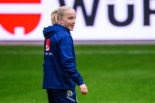 Anna Sandberg of the Swedish women's national football team