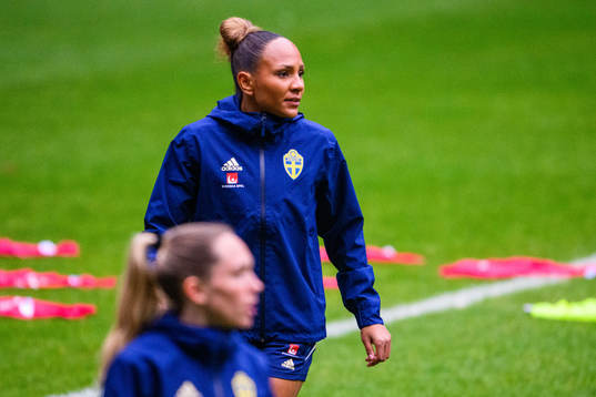 Madelen Janogy of the Swedish women's national football