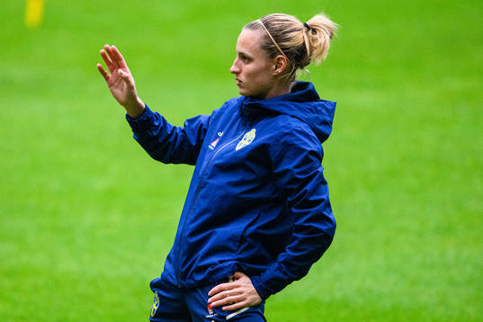 Nathalie Björn of the Swedish women's national football