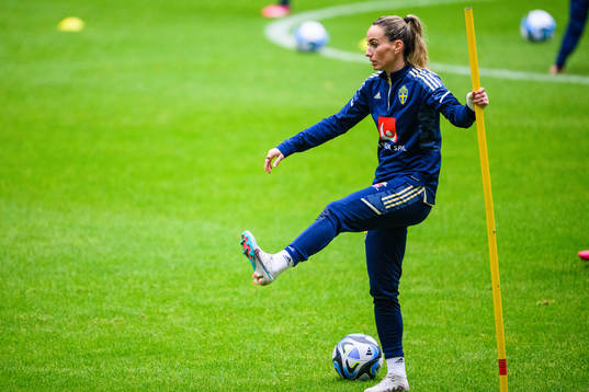 Kosovare Asllani of the Swedish women's national football
