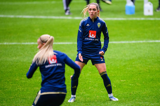 Elin Rubensson of the Swedish women's national football