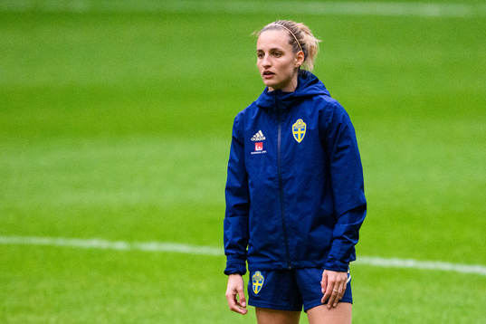Nathalie Björn of the Swedish women's national football