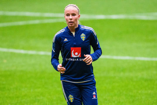 Stina Lennartsson of the Swedish women's national football