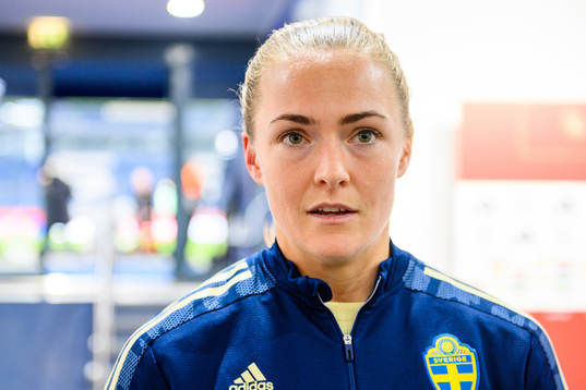 Magdalena Eriksson of the Swedish women's national football