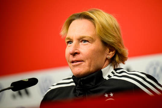 Martina Voss-Tecklenburg, head coach of the German women's