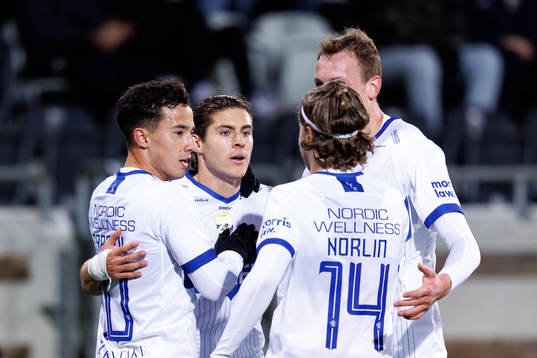IFK Göteborgs Eman Markovic jublar
