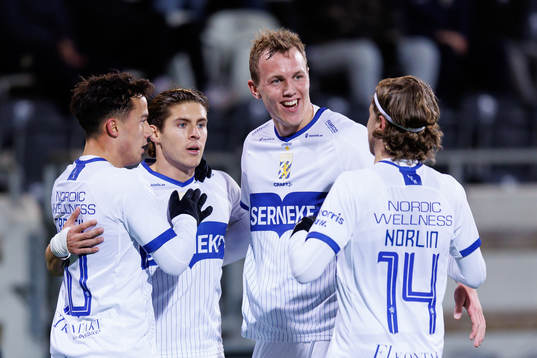 IFK Göteborgs Eman Markovic jublar