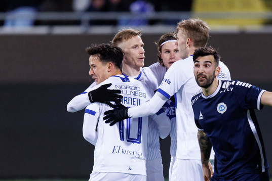 IFK Göteborgs Hussein Carneil jublar
